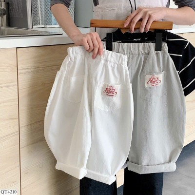 QT4210 QUẦN VẢI DÁNG BAGGY HÃNG MUYEKIDS