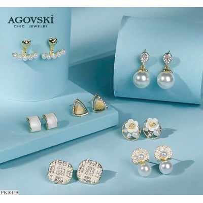 PK10439 SET KHUYÊN TAI AGOVSKI