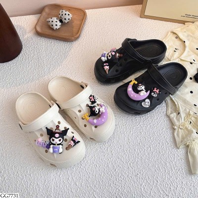 GG7731 SỤC CROCS TICKER  KUROMI CHO BÉ GÁI