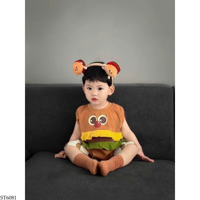 ST6081 BỘ HAMBERGUR, KHOAI TÂY CHIÊN BT