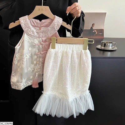 SG10696 SET ÁO SÁT NÁCH MIX CV ĐUÔI CÁ BG