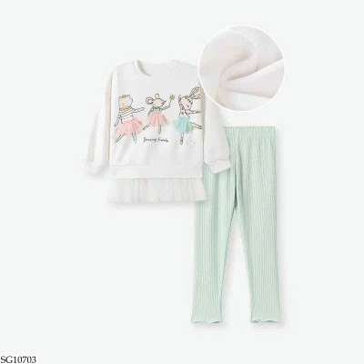 SG10703 BỘ DÀI TAY HOẠT HÌNH LITTLEMAVEN 