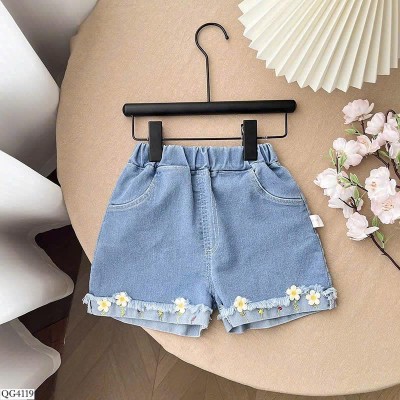 QG4119 QUẦN SHORT JEAN HOA