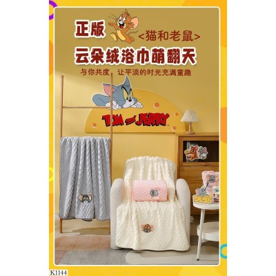 K1144 KHĂN TẮM TOM VÀ JERRY