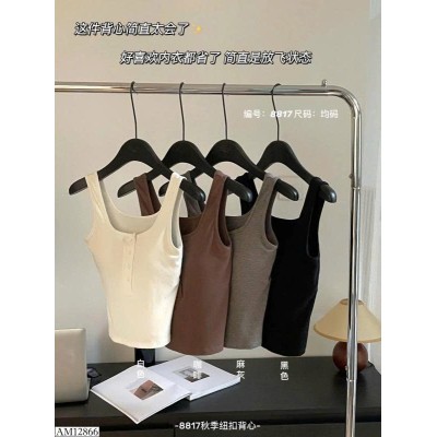 AM12866 ÁO BA LỖ NỮ KÈM BRA