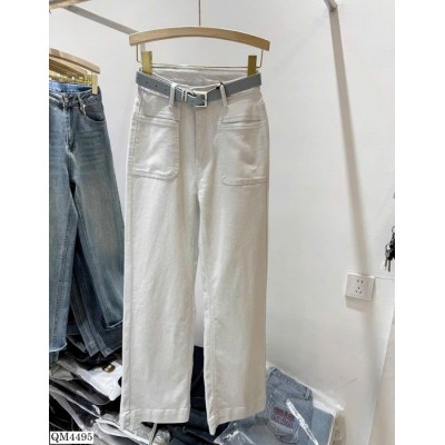 QM4495 QUẦN SUÔNG TÚI ĐỨNG NỮ