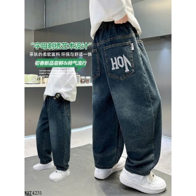 QT4231 QUẦN JEAN CHO BÉ TRAI