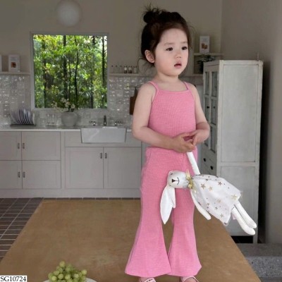SG10724 SET 2 DÂY QUẦN ỐNG LOE CHO BÉ GÁI