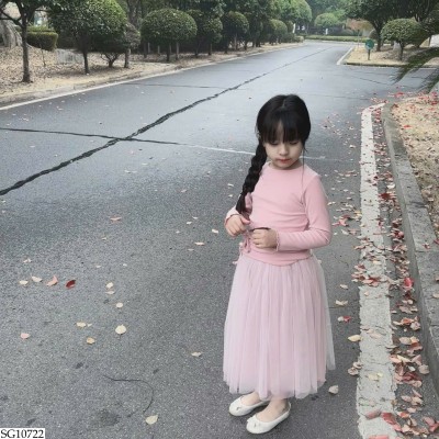 SG10722 SET ÁO DÀI TAY MIX VÁY REN giá mới