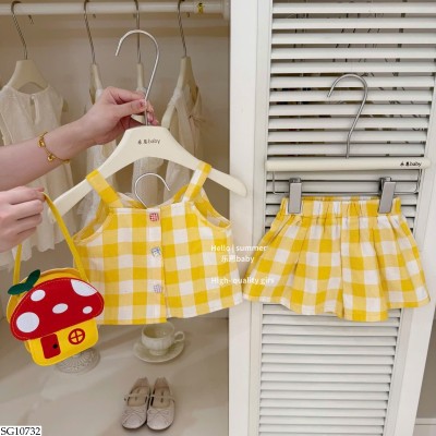SG10732 SET 2 DÂY CARO VÀNG XINH XẮN