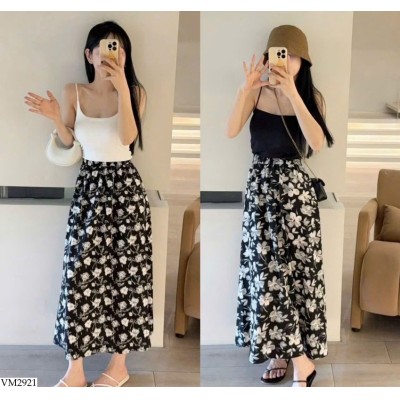 VM2921 VÁY HOA DÁNG DÀI CHO NỮ