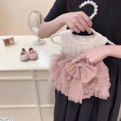 SG10731 SET ÁO SÁT NÁCH MIX CV TUTU HỒNG NINGLI