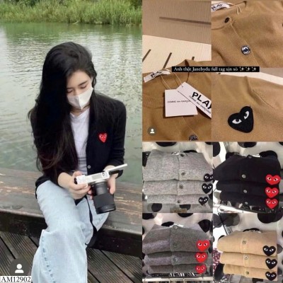 AM12902 ÁO LEN CARDIGAN NỮ