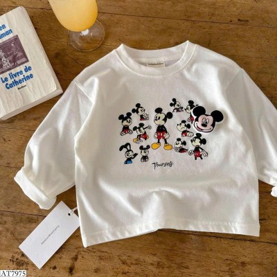 AT7975 ÁO DÀI TAY MICKEY