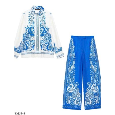 SM3345 SET SƠ MI HỌA TIẾT KASLEAD