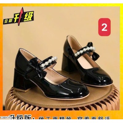 GM9781   GIÀY MARY JANE NƠ QUAI NGỌC