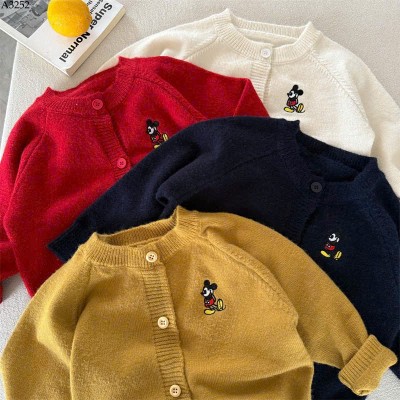 A3252 ÁO CARDIGAN MICKEY CHO BÉ