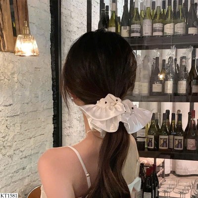 KT1581 NƠ BUỘC TÓC CHẤM BI NỮ