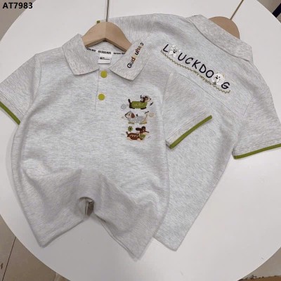 AT7983 ÁO POLO LUCKDOG BÉ TRAI