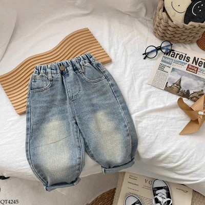 QT4245 QUẦN JEAN CHO BÉ TRAI