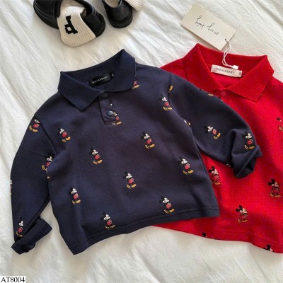 AT8004 ÁO POLO CHUỘT MICKEY MIMIYAN BT
