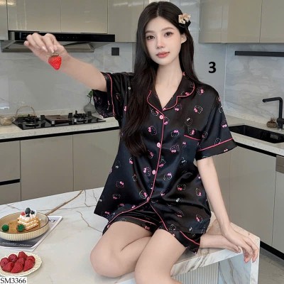 SM3366 BST PIJAMA HỌA TIẾT KITTY NỮ