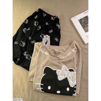 SM3367 BỘ CỘC TAY MÈO KITTY NỮ