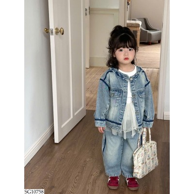 SG10758 SET JEAN CHO BÉ GÁI