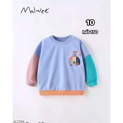 AG7028 BST ÁO NỈ MALWEE CHO BÉ