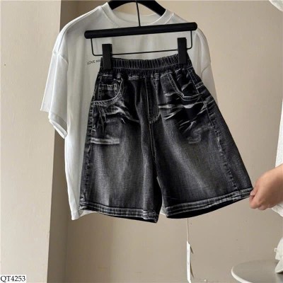QT4253 QUẦN SHORT JEAN BÉ TRAI