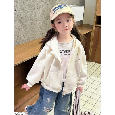 AG7039 ÁO KHOÁC NỈ CHO BÉ GÁI