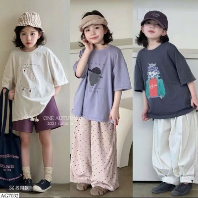 AG7032 ÁO PHÔNG HỌA TIẾT BG