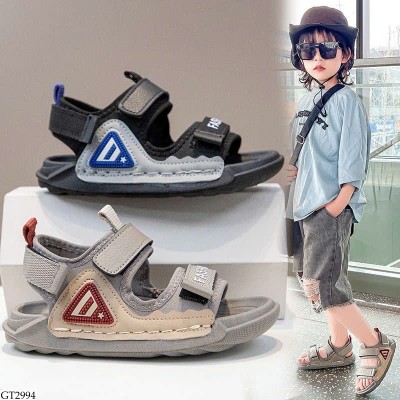 GT2994 SANDAL QUAI DÁN PHỐI CHỮ BT