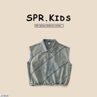 AT8028 ÁO GILE JEAN BT SPR.KIDS