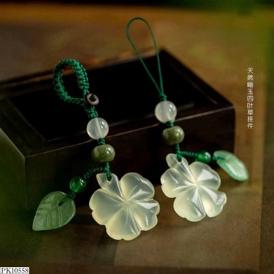 PK10558  MÓC KHÓA, ĐIỆN THOẠI CỎ 4 LÁ