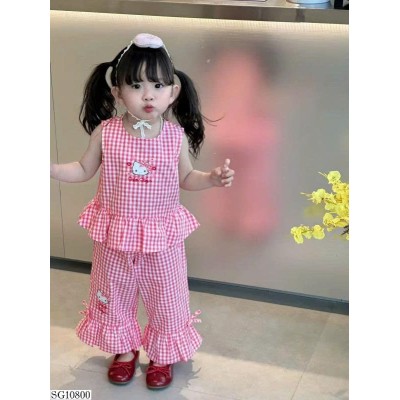 SG10800 SET KẺ CARO HELLO KITTY