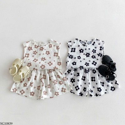 SG10839 BỘ SÁT NÁCH HOA CHO BÉ GÁI