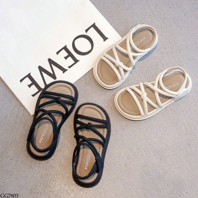 GG7803 DÉP SANDAL QUAI MẢNH CHO BÉ GÁI
