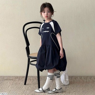 V8213 VÁY CHÂN BÍ STYLE HÀN CHO BÉ GÁI