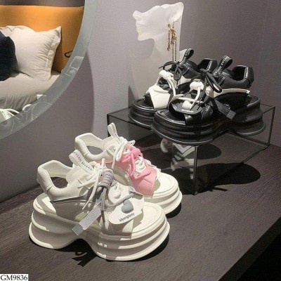 GM9836 SANDAL ĐẾ DÀY PHỐI MÀU CÁ TÍNH