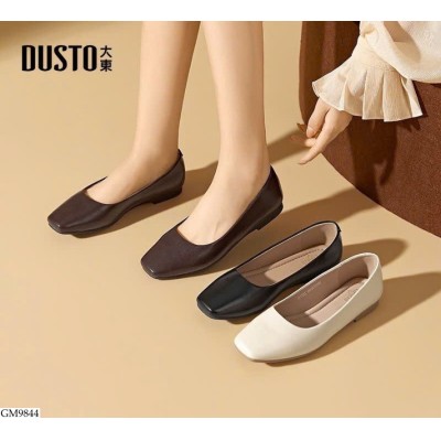 GM9844 GIÀY BỆT MŨI VUÔNG DUSTO