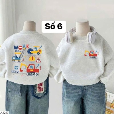 A3263 ÁO NỈ CHO BÉ