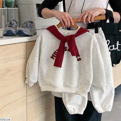 ST6118 BỘ NỈ CHO BÉ TRAI