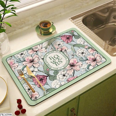 PK10598 THẢM ÚP CHÉN CỐC VINTAGE