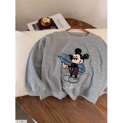 AT8043 ÁO DÀI TAY MICKEY