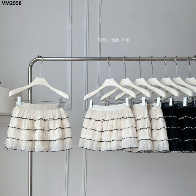 VM2958 CHÂN VÁY NGẮN NHIỀU TẦNG BÁNH BÈO