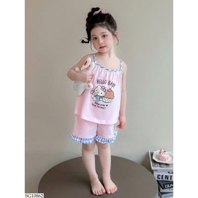 SG10862 BỘ 2 DÂY KITTY CHO BÉ GÁI