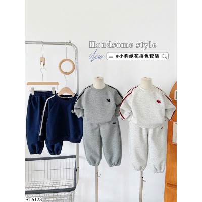 ST6123 BỘ THỂ THAO THÊU HÌNH CÚN BT