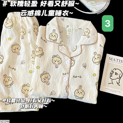 SD298 BST PIJAMA HỌA TIẾT CHO MẸ VÀ BÉ