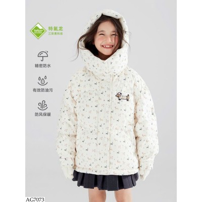 AG7073 ÁO PHAO HỌA TIẾT CHÚ CÚN BG